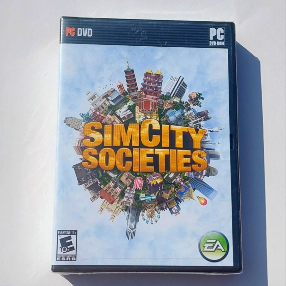 SIMCITY SOCIETIES Personal Computer DVD EA Game